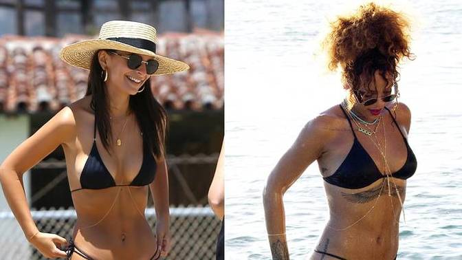 Bikinilerin üzerine takılan takılar dikkat çekici duruyor mu?