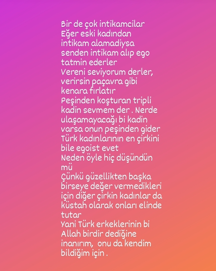 Burda yazılanların nesi yanlış?