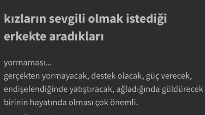 Peki siz sevgili olmak istediğiniz insan da hangi özellikleri arıyorsunuz?