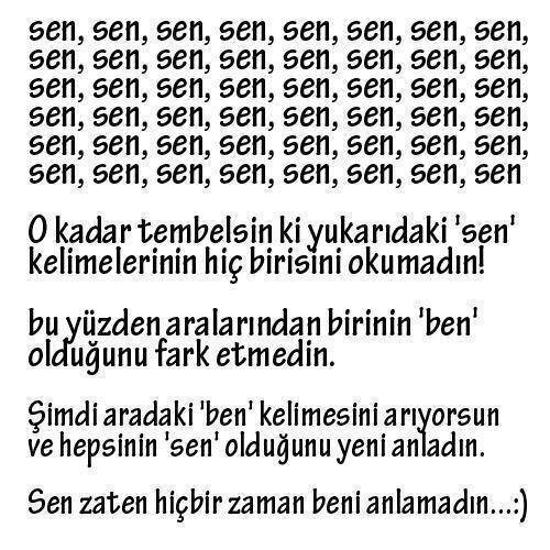 Tembellik dereceniz nedir?
