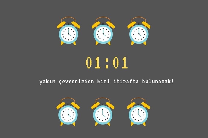 01.01 saat anlamı nedir? 01.01 görünce ne anlamalıyız?