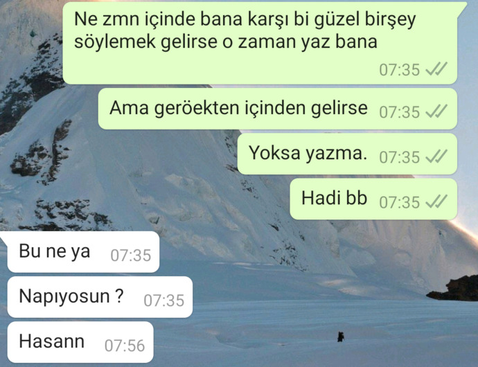 2 yıllık sevgilim ile knka gibi konuşmaya başladık, normal mi?