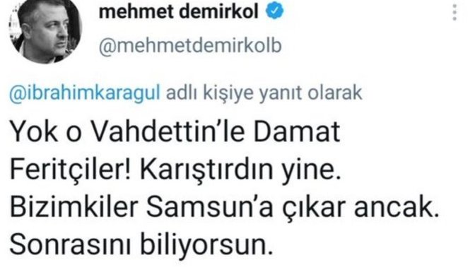 Gerçek gazeteci Mehmet Demirkol'un , çakma gazeteci İbrahim Karagül'e kapak olan cevabını okudunuz mu?