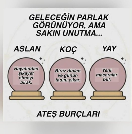 Burcunuzuna verilen kısa öğüt nasil acaba?