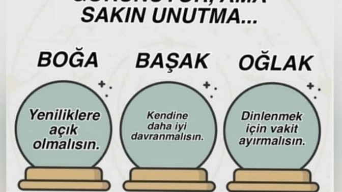 Burcunuzuna verilen kısa öğüt nasil acaba?