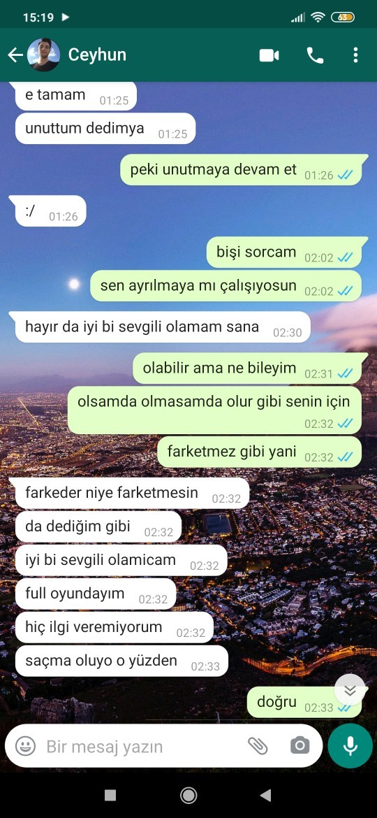 Sevgilim doğum günümü unuttu bana hiç yazmadığı için trip atamadım ne yapacağım?