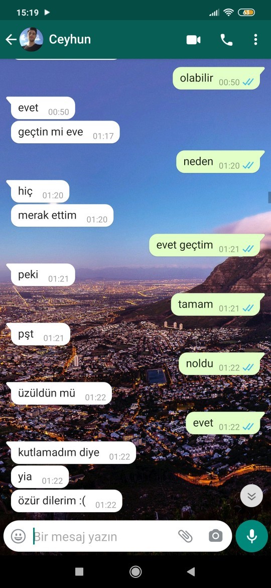 Sevgilim doğum günümü unuttu bana hiç yazmadığı için trip atamadım ne yapacağım?