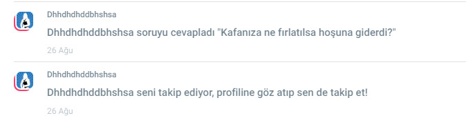 Kafanıza ne fırlatılsa hoşuna giderdi?