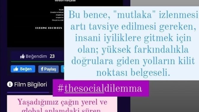 Daha mutlu ve sağlıklı bir dünya için bu belgeseli - googleden-izler misiniz?