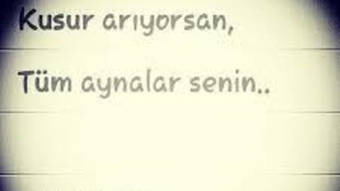 Senin en büyük kusurun/kusurların ne?