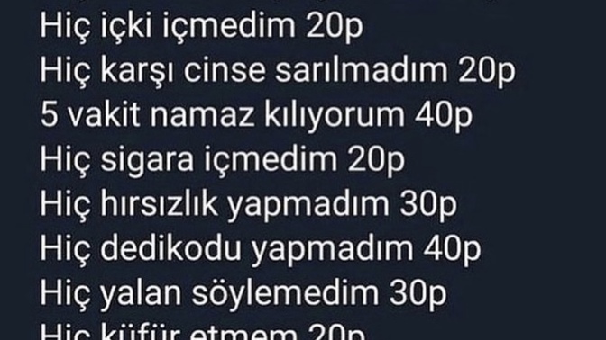 Ne kadar masumsunuz?