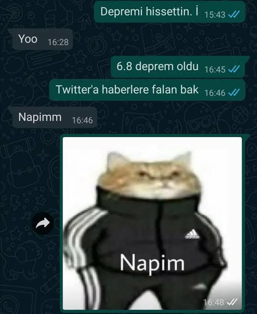 Sevgilim napim diyor?