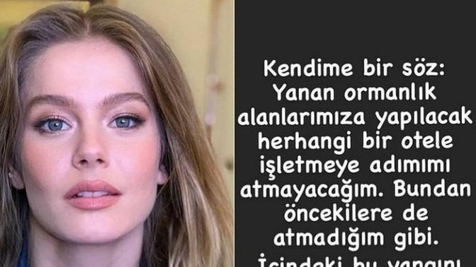 Burcu Biricik yanan yerler otel yapılacak dedi takipçileri affetmedi! Ne düşünüyorsunuz?