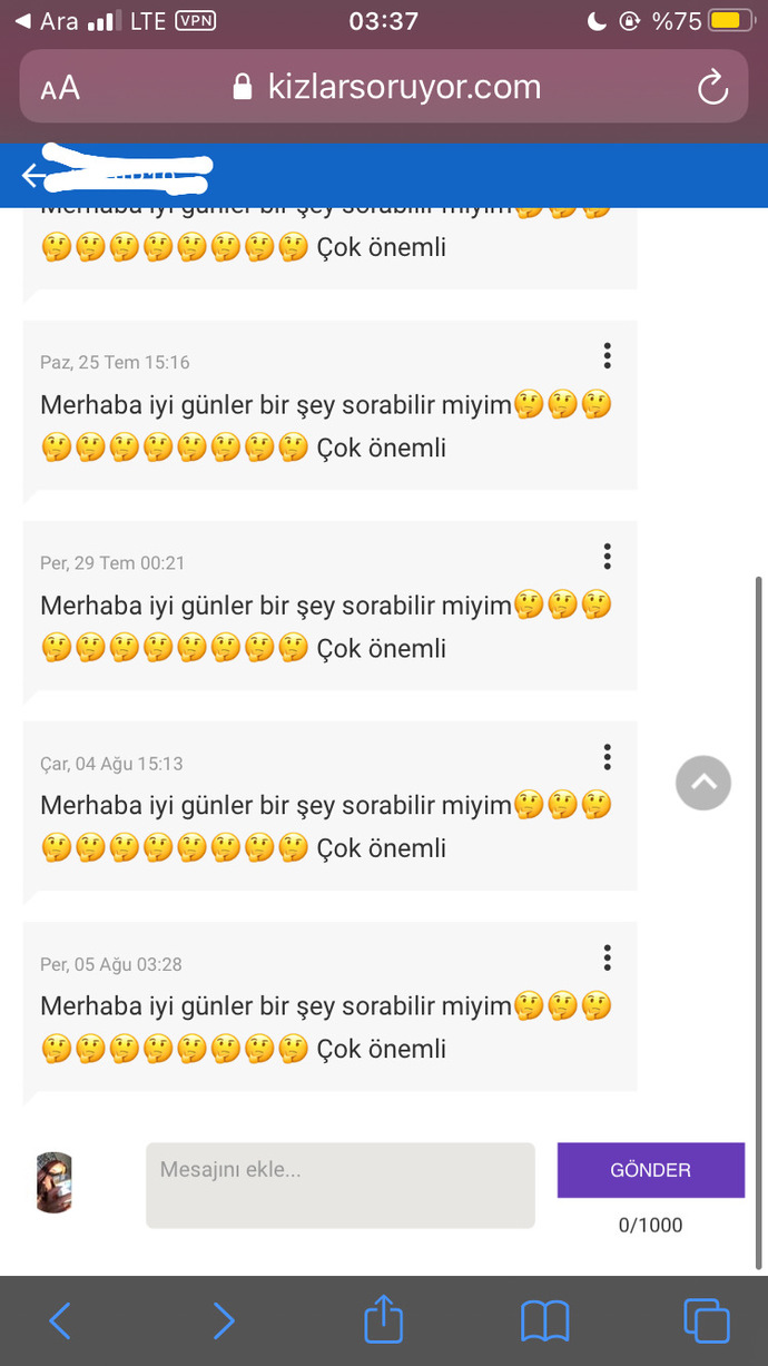 Azimli misiniz?