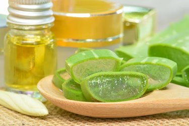Aloevera ve elma sirkesi 🍏💚