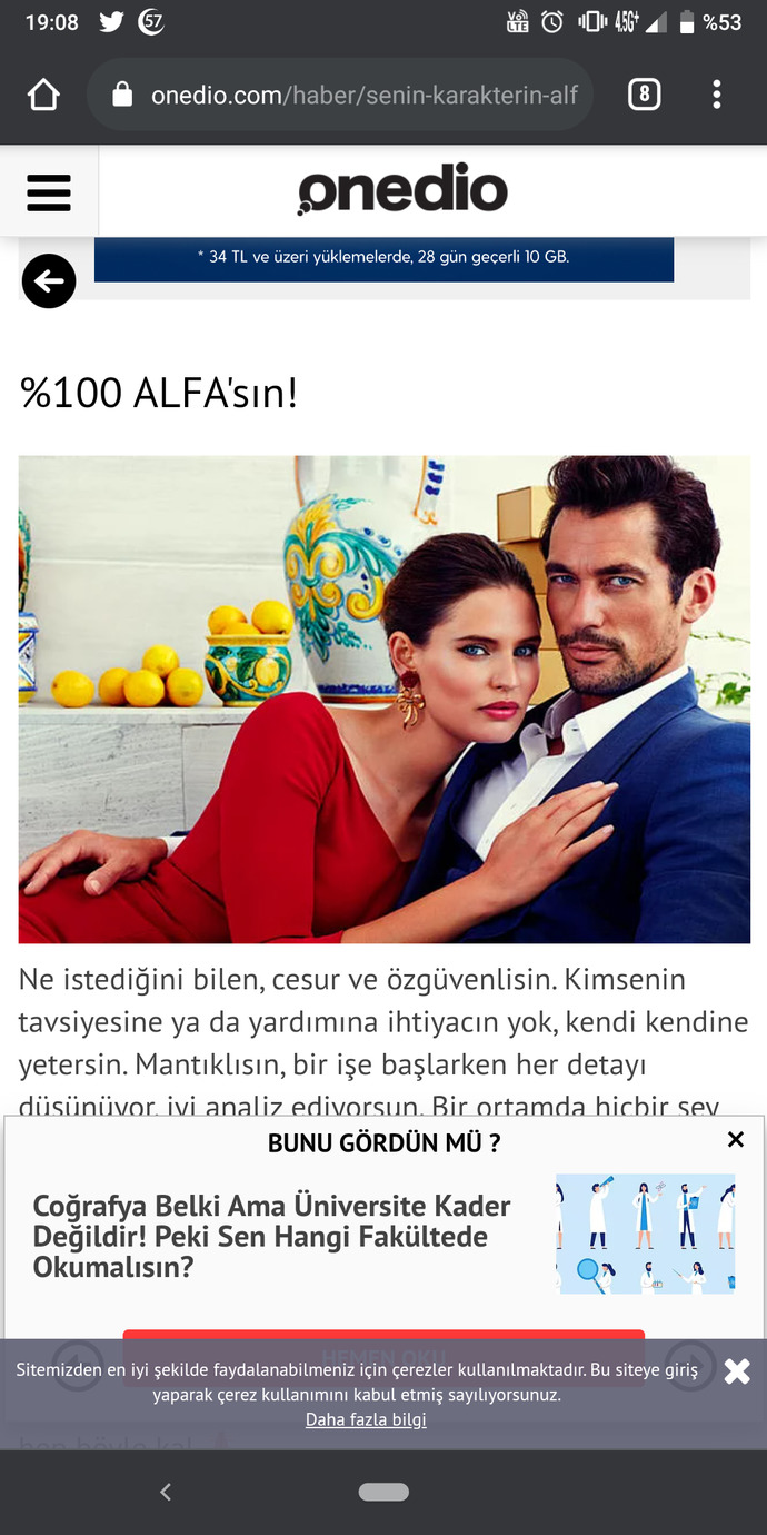 Alfa mısın beta mı?
