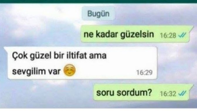 İltifatlara inanma derecen nasıl?