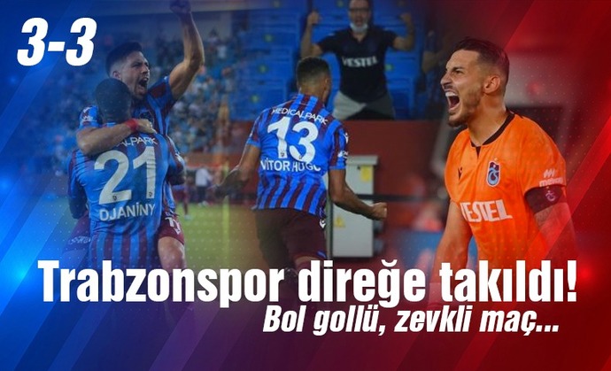 Avrupa konferans ligi 3üncü ön eleme turu ilk maçında Trabzonspor - Molde ile 3-3 berabere kaldı! Maçı nasıl buldunuz?