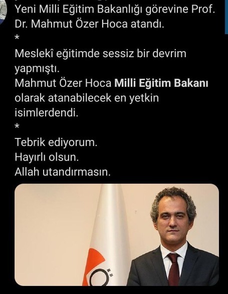 Ziya Selçuk istifa etti. Ne düşünüyorsunuz?