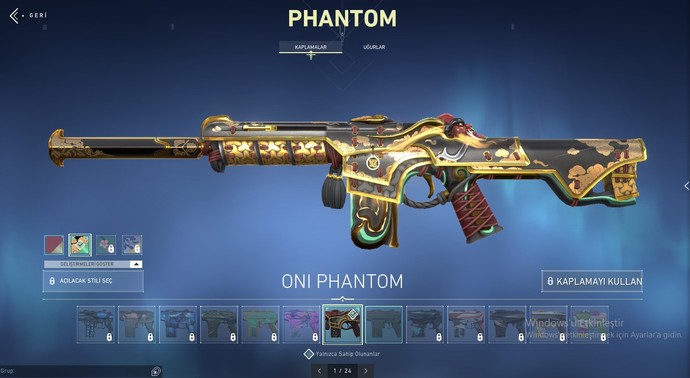 KS Gamer Discord sunucusunda kazandığım çekiliş ile skin aldım, nasıl duruyor?