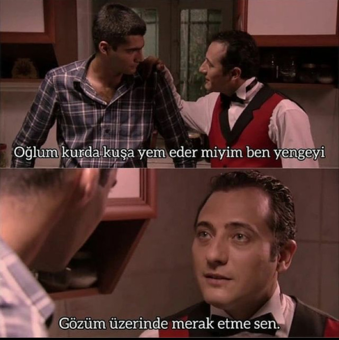 Cengiz yengeci. Cengiz gibi olmayın. 😂