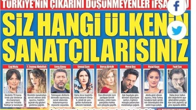 Yeni Asır'dan ünlülere tepki! Ne diyorsunuz bu tepkisine?
