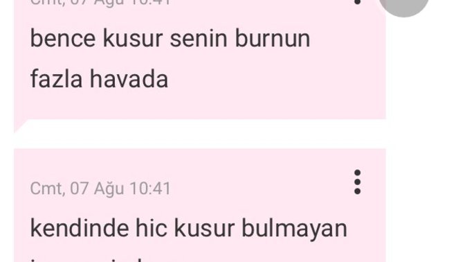 Sizce bu kız neden bana böyle dedi?