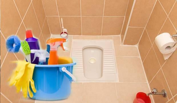 Alaturka tuvalet temizliği nasıl yapılır, hangi ürünler etkili olur?