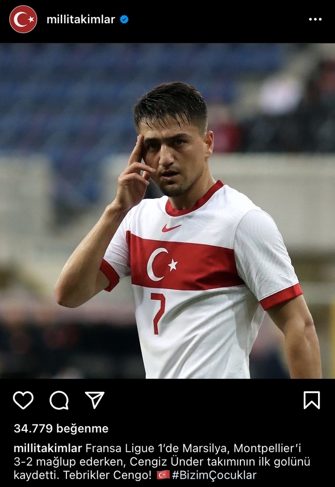 Fransa Ligue 1in ilk haftasında Cengiz Ünder ilk golünü attı! Gururlandınız mı?
