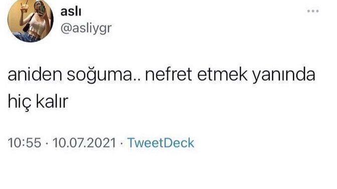 Hiç sevdiğiniz birinden aniden soğuduğunuz ya da aniden nefret ettiğiniz oldu mu?