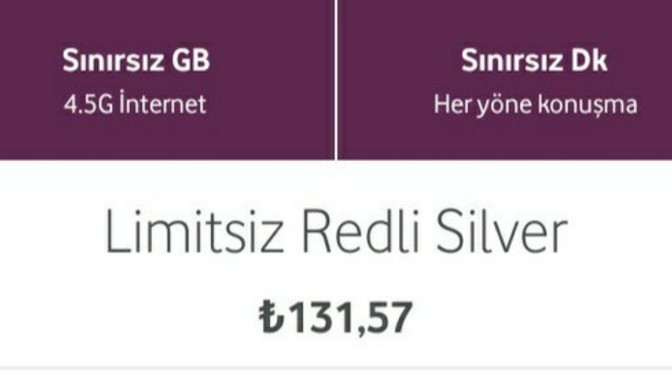 Tarife değişikliğine geçtim Fatura kol gibi mi?