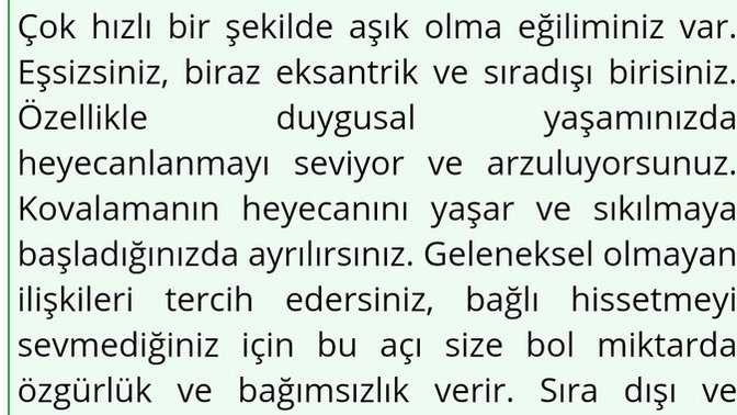 Venüs burcunuz nedir?