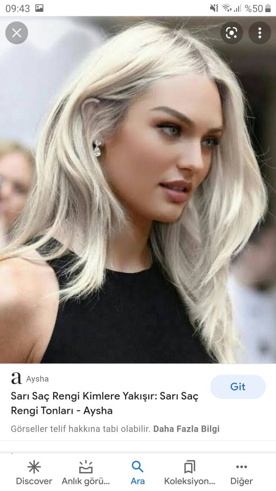 Bana platin sarı yakışır mı?