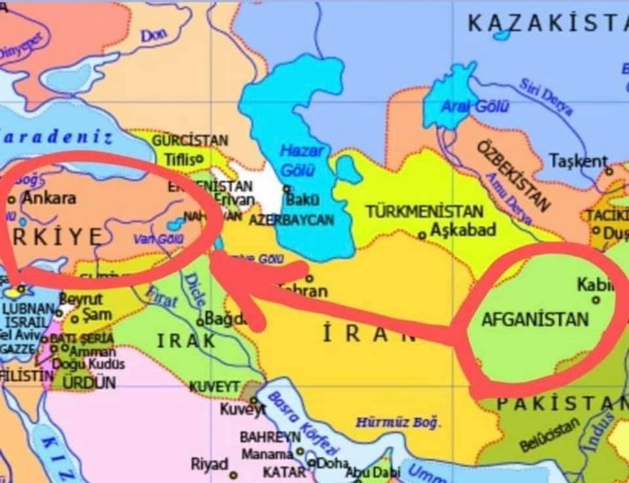 Şeriat isteyen Afganlar, niçin arap ülkelerini teğet geçip Türkiyede şeriat istiyor?