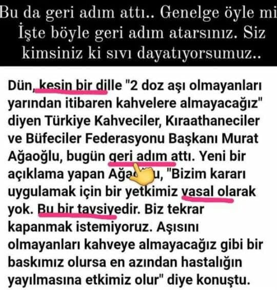 Üniversite için aşı olacak mısınız?