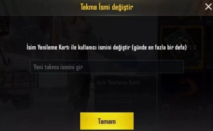 Pubg isimleri (nick) nasıl şekilli yazılır?