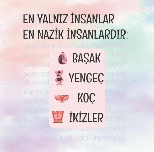 Acaba senin burcun hangi listede?