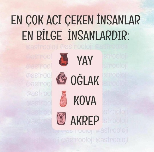 Acaba senin burcun hangi listede?