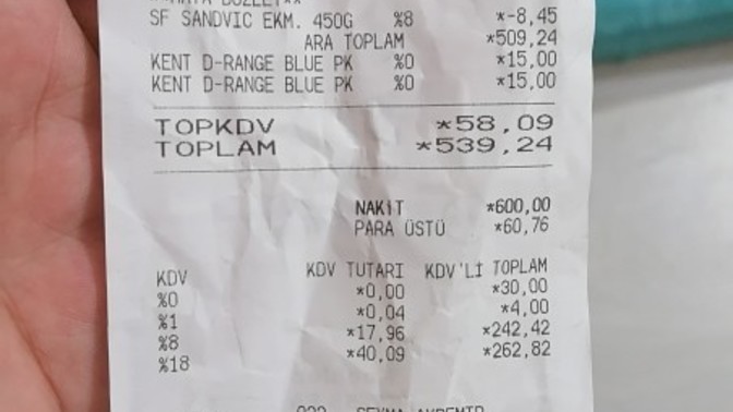 2 poşet 500 TL! Nasıl ekonomi?