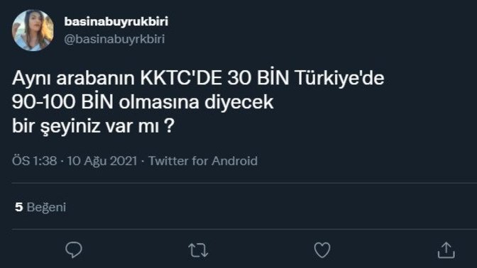 Türkiye'deki araba fiyatları hakkında düşüncelerin neler?