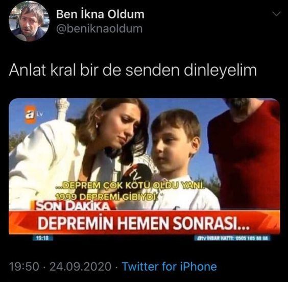 Moralim bozuk beni güldür?