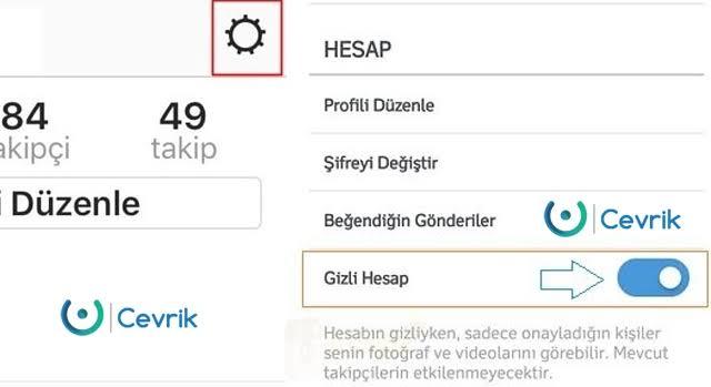 İnstagram'da takip ettiğim kişileri nasıl gizlerim?