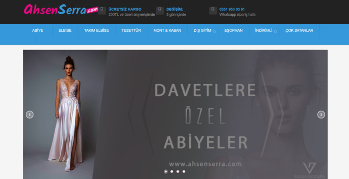 Elbise alacağım fakat siteye pek güvenemedim. Ahsenserra.com sitesi güvenilir mi?