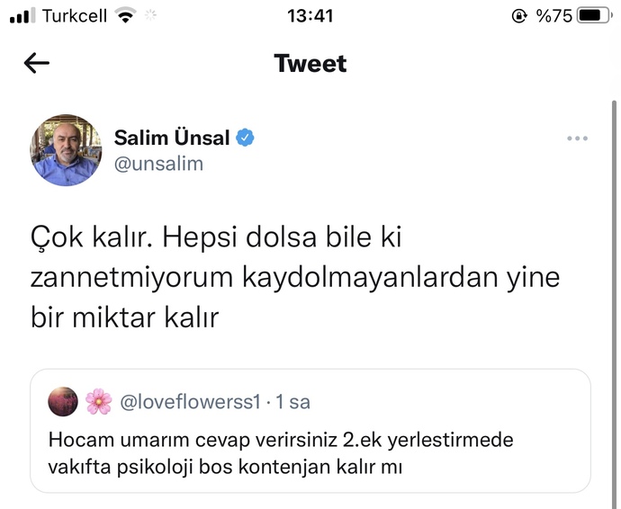 Siz ne düsünüyorsunuz kalır mı boş kontenjan psikolojide 2. Ek yerleştirme için?