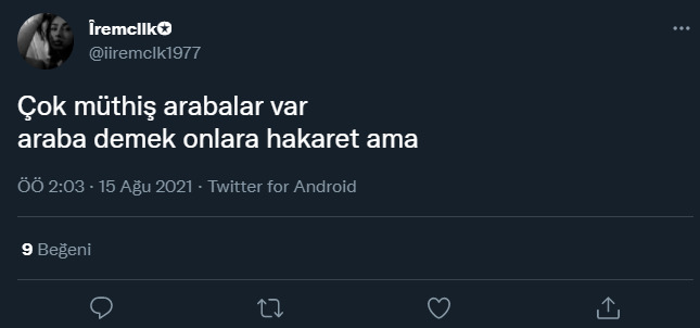 Çok müthiş araba dediğin araba modeli hangisi?