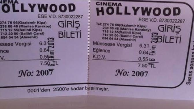 Hatıra olarak sakladığın, sinema ya da uçak biletlerin var mı?