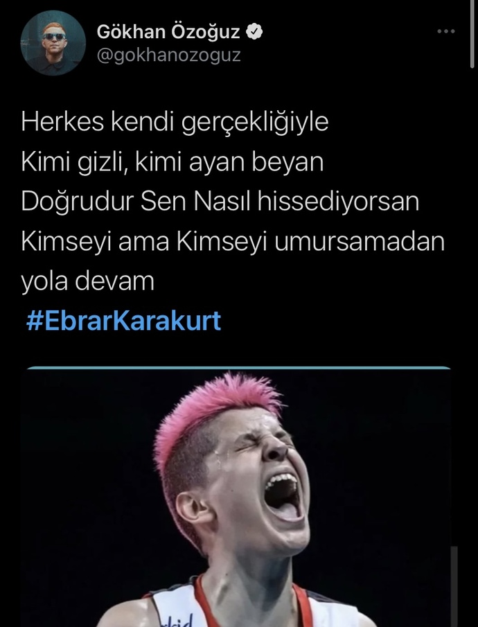Ebrar Karakurta sosyal medyadan destekler gelmeye devam ediyor! Siz ne düşünüyorsunuz?