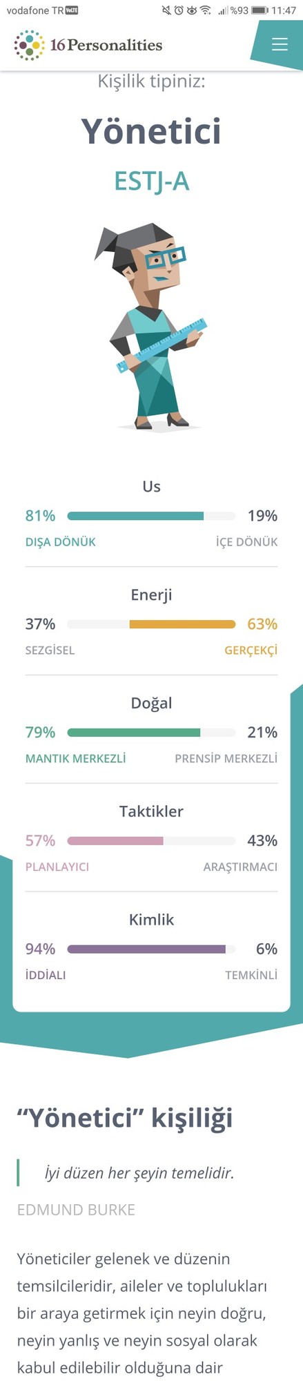 Mbti kişiliğinizi biliyor musunuz?