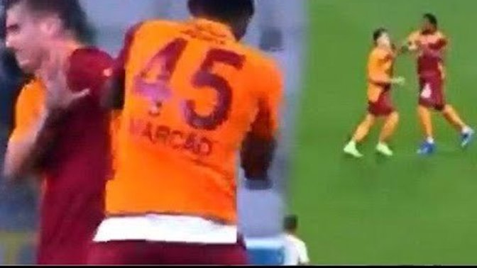 Galatasaray'da deprem! Marcao  Kerem Aktürkoğlu'na yumruk attı. Marcao sağlam bir ceza almalı mı?