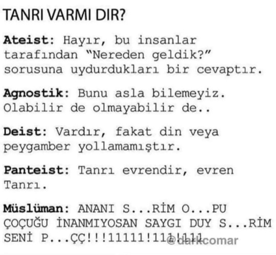 Tanrı var mıdır?